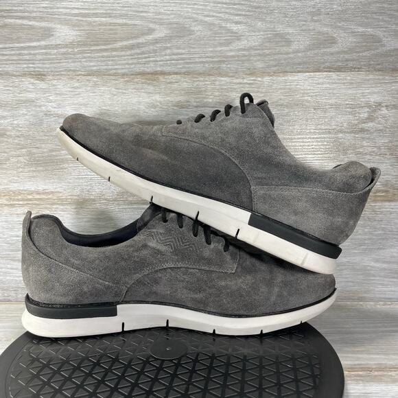 Cole Haan Men's Grand Horizon Oxford II Suede Gray Sneakers Size 13 - Picture 10 of 11